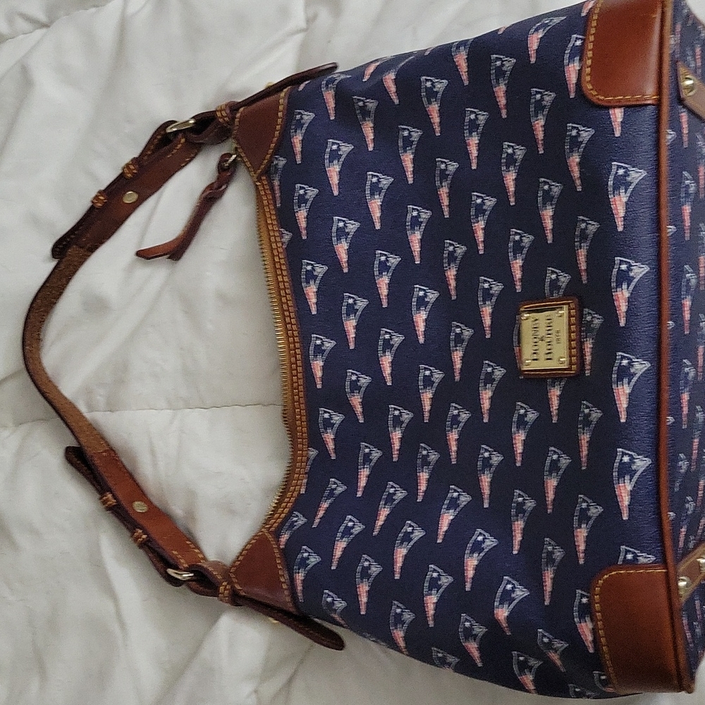 Dooney and Burke Hobo New England Patriots bag